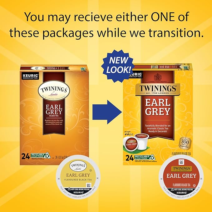 Twinings® Earl Grey Tea Keurig® K-Cup® Pods 24/Box