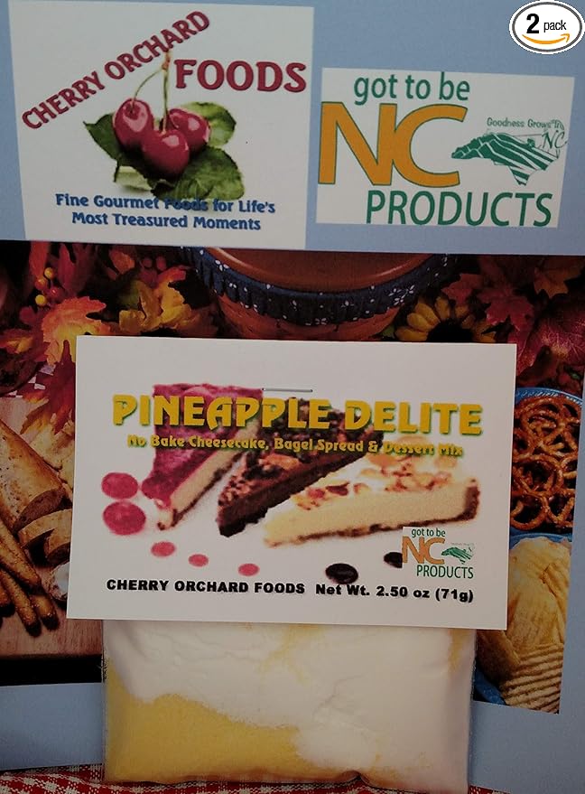 Pineapple Delite Dessert Mixes (2 mixes)