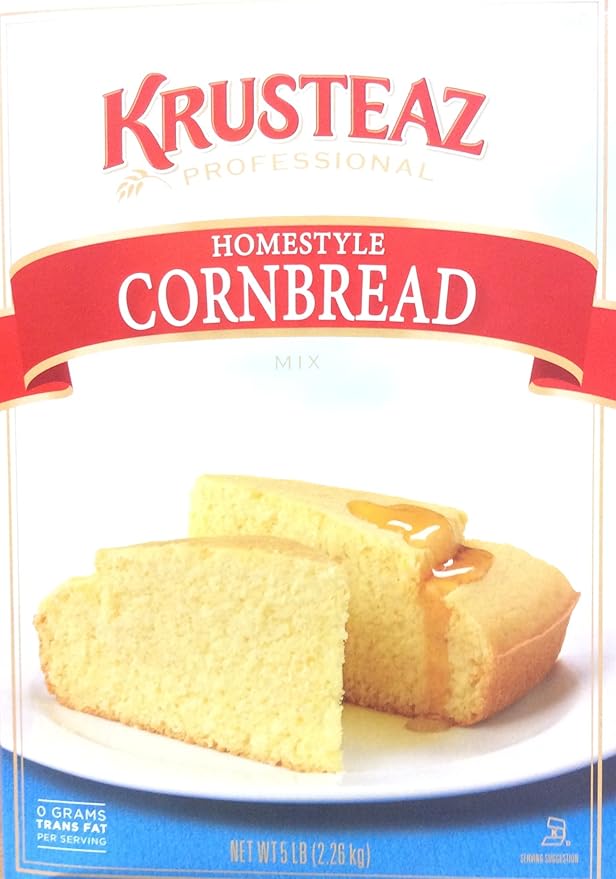 5 Pounds Krusteaz Homestyle Cornbread Mix Just Add Water Restaurant Quality