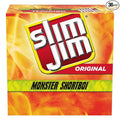 Slim Jim Monster Shortboi Smoked Meat Sticks Original Flavor 6g Protein Per Stick Snack Size Easter Basket Stuffer for Men 0.97 oz. (36 Count)