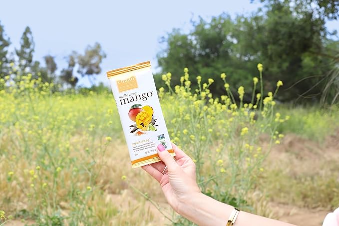 Chuao Chocolatier Totally Tangy Mango Chocolate Bars | Gourmet Artisan European No Preservatives | For Gift Baskets Christmas Gifts for Women Men Birthday Care Package | 3 Pack