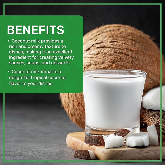 Organic Coconut Milk 13.5 Ounce (Pack of 12) - Unsweetened Premium FULL 18% Fat Vegan Paleo No Guar Gum BPA Free Keto Friendly by Jiva Organics