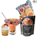 Dried Citrus Slices | 35± Slices | Preserved Peel Premium DRIED FRUITS for Luxury Cocktail Garnishes for Establishments and Home bar. Dehydrated Citrus Mix - Lemon - Lime - Orange - Grapefruit - Blood
