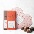 Moonstruck Chocolate Written in the Stars Valentine's Day Gift Box – 9 Truffles &amp 2 Chocolate Bars Premium Chocolate Bundle for Loved Ones