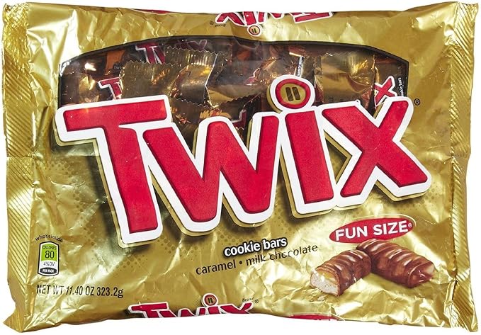 Twix Caramel Fun Size-11.40 oz 2-PACK