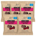 Asher's Chocolates Sugar Free Dark Chocolate Raspberry Jellies Diabetic Friendly Chocolate Small Batches of Kosher Chocolate Family Owned Since 1892 (5 Bags Dark Chocolate Raspberry)
