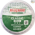 Krispy Kreme House Decaf Medium Roast Coffee K-Cups 24 COUNT (2PACKS) total 48 K-Cups