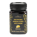 Streamland Multifloral Mānuka Honey with Lemon Pure New Zealand Honey Zesty Natural Flavor Premium Quality (MGO 50+ 17.6 oz)