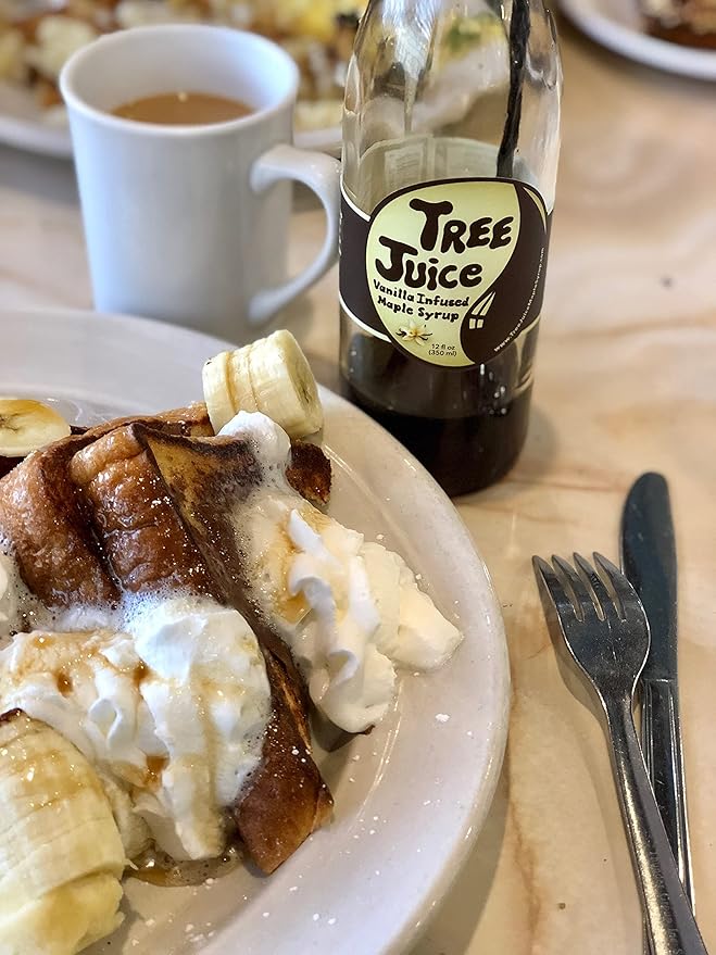 Tree Juice Maple Syrup Gift Box | Gift for Birthdays Corporate Holidays and more | 3-2 ounce bottles