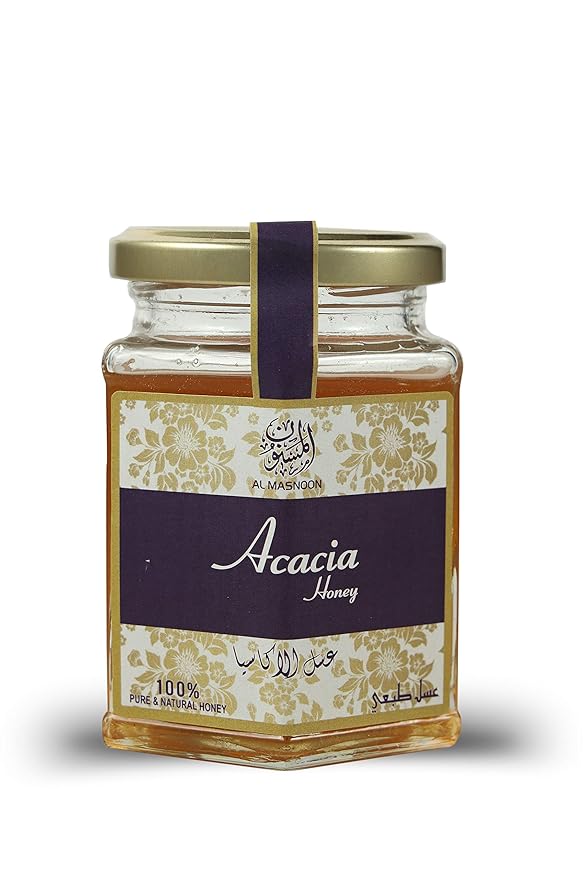 AL MASNOON Acacia Honey 100% Pure &amp Natural Honey
