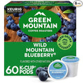 Green Mountain Coffee Roasters Wild Mountain Blueberry Keurig Single-Serve K-Cup pods Light Roast Coffee 60 Count (6 Packs of 10)