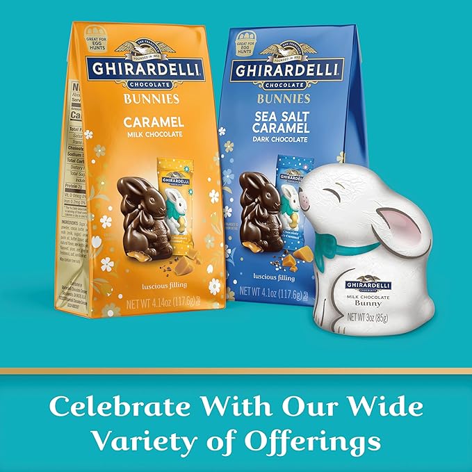 GHIRARDELLI Minis Milk Chocolate Assortment 12.3 oz Bag
