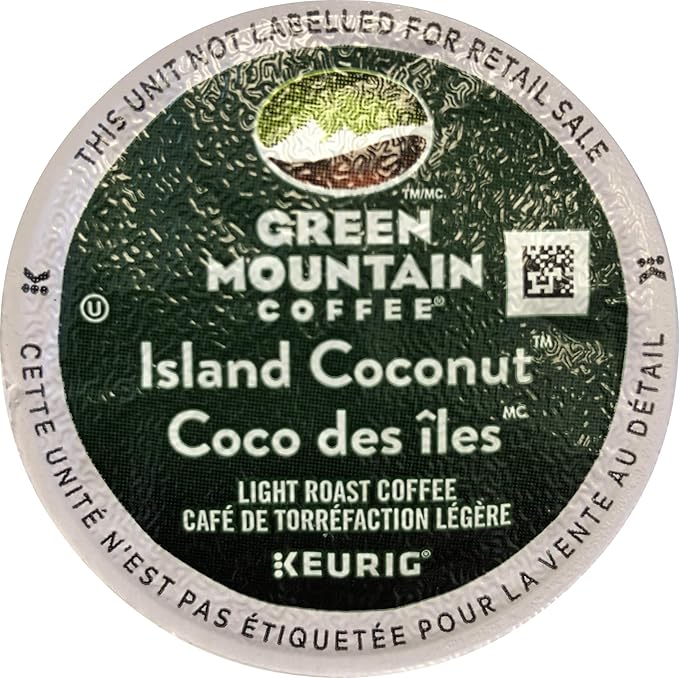 Green Mountain Coffee Island Coconut K-Cup Coffee(pack of 72)