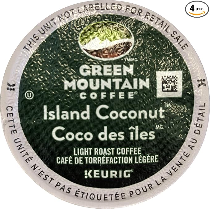 Green Mountain Coffee Island Coconut K-cup (96-count)