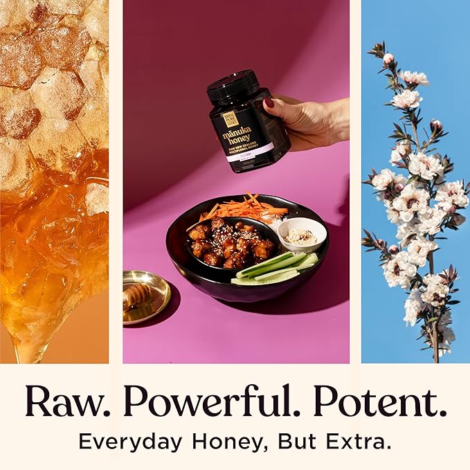 Manuka Honey UMF 10+ (MGO 261+) 100% Pure New Zealand Honey - Certified. Raw 8.8 Oz (250g)