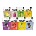 ALOR 100% Natural Dried Mixed Fruit – Unsweetened No Sugar Added Pure Fruit Snack Medley – Crunchy Light Crispy &amp Gluten-Free – Healthy Freeze-Dried Fruit Mix (15 Grams x 8 Packs - Assorted P