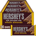 HERSHEY'S Milk Chocolate with Whole Almonds Candy Bars 1.45 oz (36 Count)