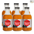Slide Ridge Martin's Honey Apple Cider Vinegar | Crispy &amp Sweet | Wellness Kitchen &amp Household Staple | 16 oz (Pack of 6)
