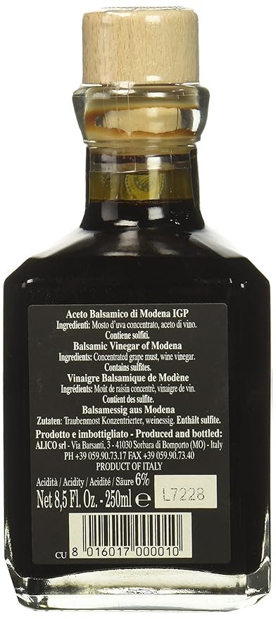 Fattoria Estense Balsamic Vinegar Gold Label (1 X 8.5 OZ)