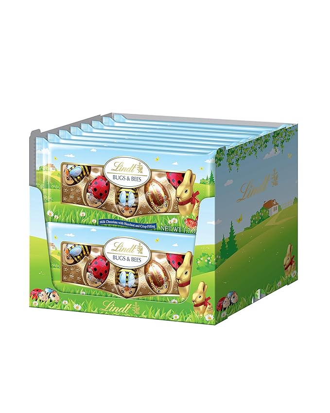 Lindt Bugs &amp Bees 5 Pack 1.7oz 16Count