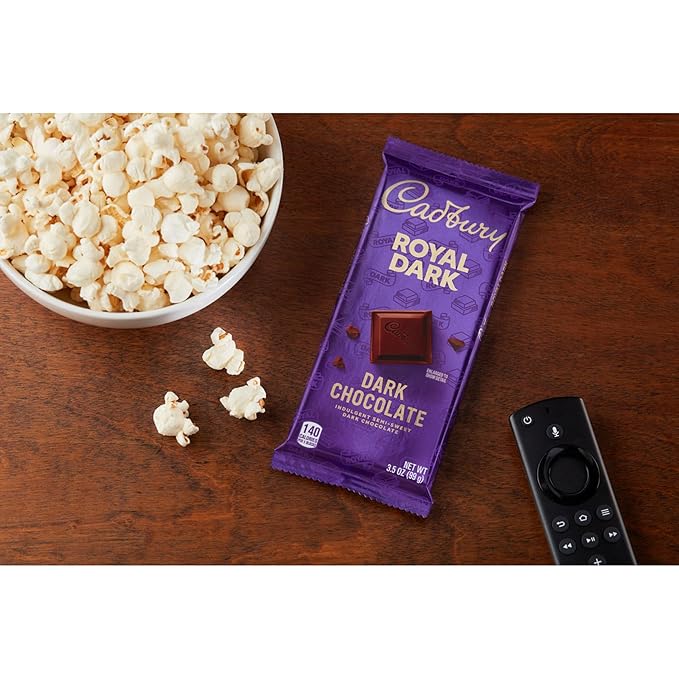 CADBURY ROYAL DARK Dark Chocolate Candy Bars 3.5 oz (14 Count)