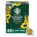 Starbucks K-Cup Coffee Pods Sunsera Blend For Keurig Coffee Makers 100% Arabica 1 Box (40 Pods)