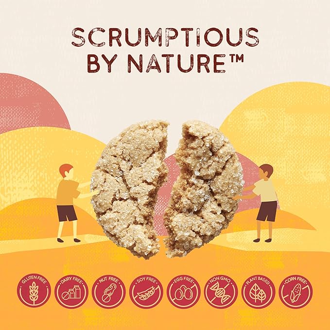 Autumn Sons Baking Co. Soft Ginger Snap Gluten Free Cookie Mix. Special Edition. Fall &amp Winter Baking. Christmas Cookies Vegan Plant Based. Dairy Soy &amp Nut Free. Top 9 Allergen Free. 9.2 oz