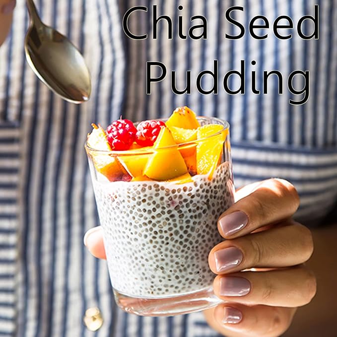NY Spice Shop Raw Black Chia Seeds – All Natural Dried Herbal Seeds Bulk - Versatile &amp Flavorful Extract (5 Pound)