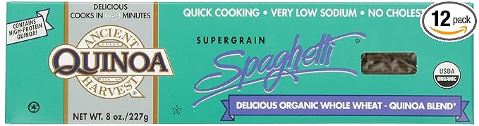 Ancient Harvest Supergrain Spaghetti 8-Ounce Boxes (Pack of 12)