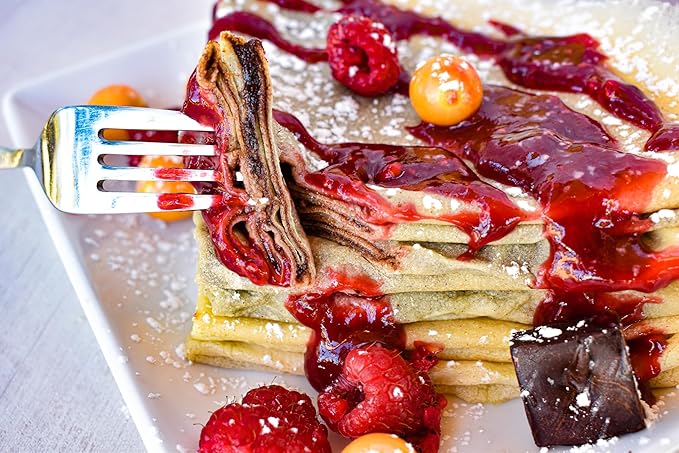 Josie's Best Gluten Free Crepe Mix (free from Soy Nuts &amp Dairy too!) tastes amazing | simple ingredients (BULK 3 PACK- over 3lbs total crepe mix)