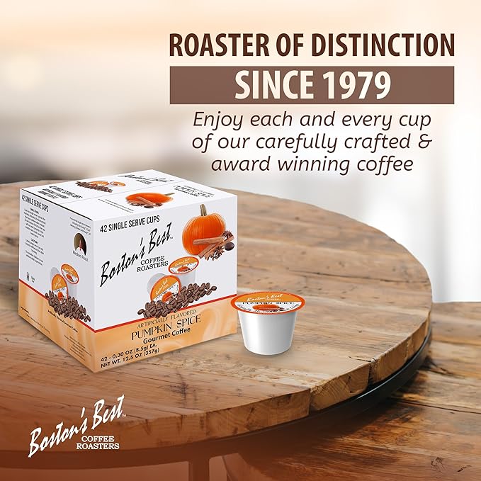 Boston's Best Single Serve Coffee Pumpkin Spice12.6 oz 42 Count