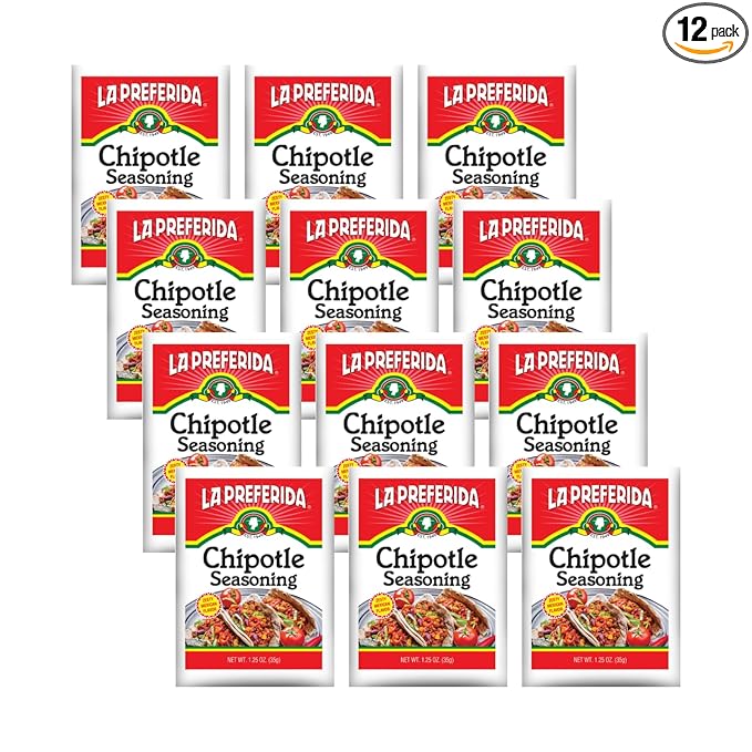La Preferida Chipotle Seasoning 1.25 Oz (Pack of 12)