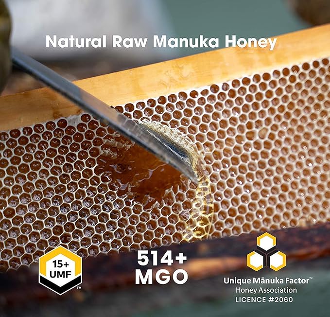 New Zealand Honey Co. Manuka Honey Special Bulk Package UMF 15+ / UMF 10+ UMF Certified / 8.8oz