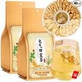 Baihuatang Ginseng Four Treasures Tea 40bags Chinese Herbal Tea Ophiopogon Astragalus Root Codonopsis Root （dang shen) Ginseng tea 黄芪 麦冬 西洋参 党参 元气四宝茶