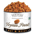 FERIDIES Super Extra Large Hot and Spicy Virginia Peanuts 18oz CAN