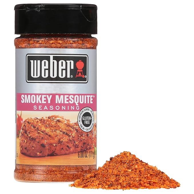 Weber Smokey Mesquite Seasoning 6 oz (Pack of 6)