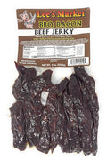 Lee's Market BBQ Bacon Beef Jerky - Soft &amp Tender - Healthy Low Carb Gluten-Free Snack - Paleo &amp Keto-Friendly - Michigan Made Handcrafted Jerky - Specialty Gourmet Meat Snacks - 8oz