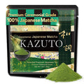 Kazuto Premium Ceremonial Grade Matcha Green Tea Powder - Premium First Harvest Single Origin USDA Organic Gluten-Free Vegan 100% Pure Unsweetened No Additives from Shizuoka (1.06oz Premium)