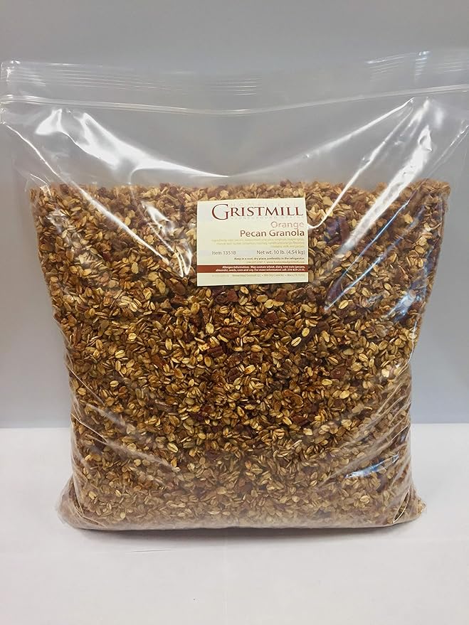 Homestead Gristmill — Non-GMO Orange Pecan Granola (10 lb)