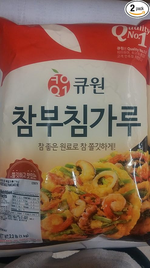 Qone Vegtable Pancake Mix (2.2lbs x 2 packs)