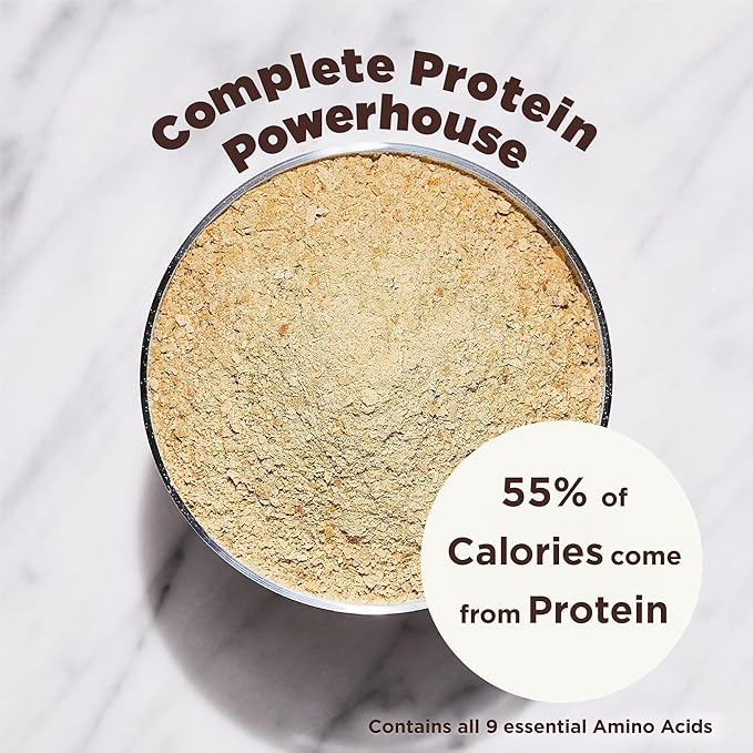 Non Fortified Nutritional Yeast Flakes Whole Foods Based Protein Powder Vegan Gluten Free Vitamins B Beta-glucans and All 18 Amino Acids (24 oz.)