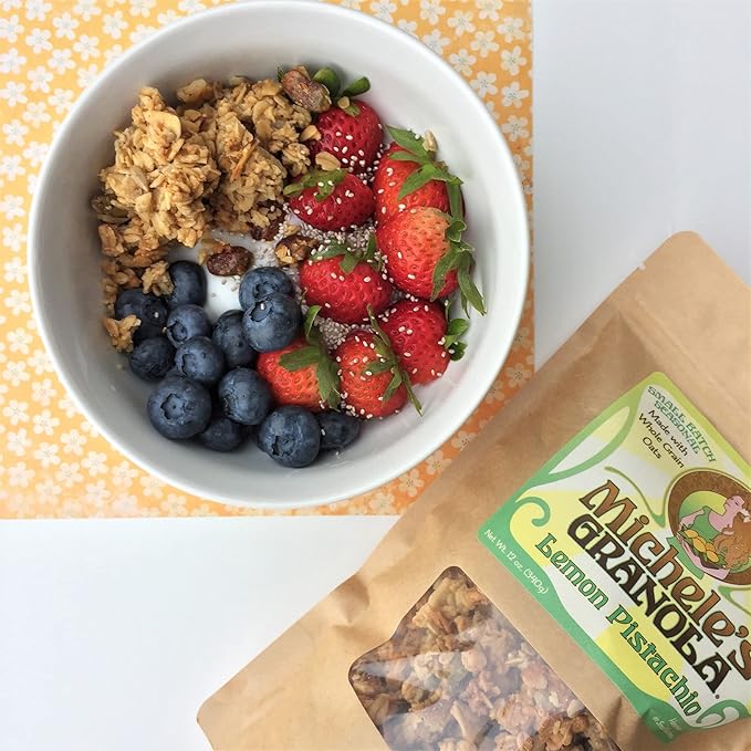 Michele's Granola Lemon Pistachio Pack of 3