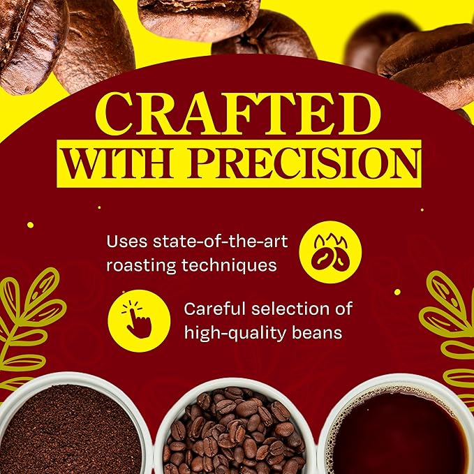 El Coquí Dark Roast Espresso Ground Coffee Rich Ground Coffee Bulk Coffee Authentic Puerto Rican Style Coffee Vacuum Sealed Ground Espresso Beans 8.83 oz (24 pack)