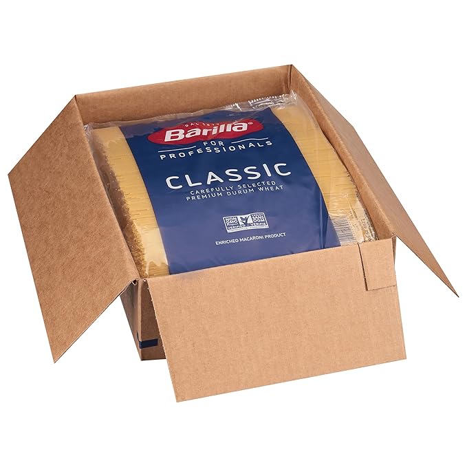 Barilla 20 lb. Thin Spaghetti Pasta 20 Pound