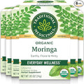 Traditional Medicinals Organic Moringa Tea with Spearmint &amp Sage USDA Certified Organic Non-GMO 16 Count (Pack of 6)