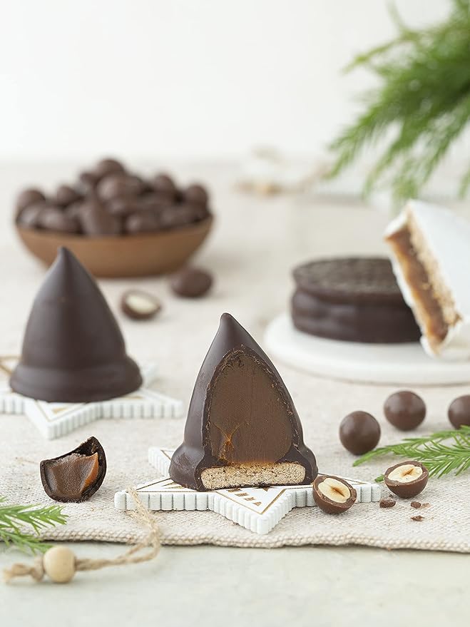 Havanna Havannets – Delicate Dulce de Leche Bites Coated in Smooth Semi-Sweet Chocolate – Authentic Argentinian Treats Perfect for Gifting Sharing or Indulging Anytime Box of 12