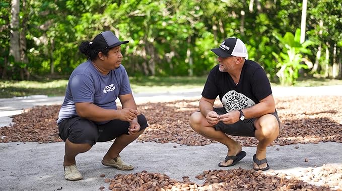 Pili Hunters Wild Sprouted Pili Nuts - Raw Cacao &amp Organic Coconut Sugar - Paleo &amp Vegan Keto Snack for Low Carb Energy - Gluten &amp Dairy Free Superfood - Non-GMO - As Seen on Shark Tank -