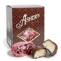 Asher's Chocolates Chocolate Covered Eggs Individually Wrapped 2oz Eggs Covered in Chocolate Spring Collection of Easter Eggs Small Batches of Kosher Chocolate Family Owned Since 1892 (6 Eggs Mi