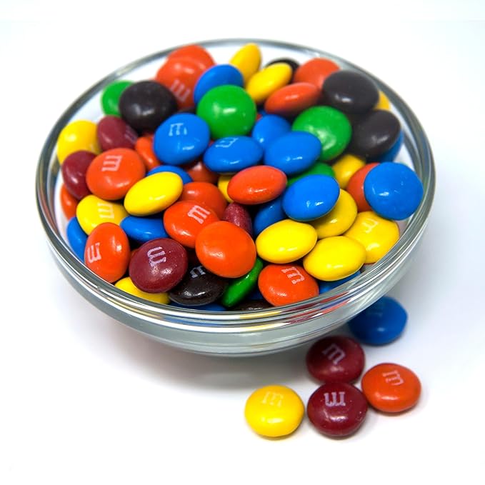 M&ampM Milk Chocolate Candy - Bulk Chocolate Candy Delicious and Colorful Candy for Party Bags – (2 LB. Milk Chocolate)