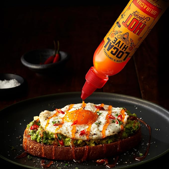 Local Hive Smoky Heat Duo – Chipotle &amp Sriracha Hot Honey Bundle